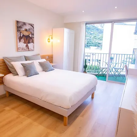 Daire Studio Menton Vue Mer Proche Plage Et Gare Menton